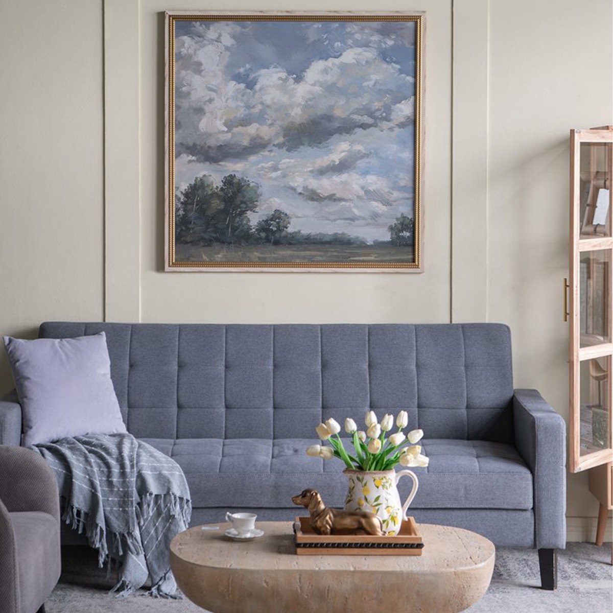 Artekko Canvasia Πολύχρωμος Πίνακας σε Καμβά με Κορνίζα (100x2.8x100)cm