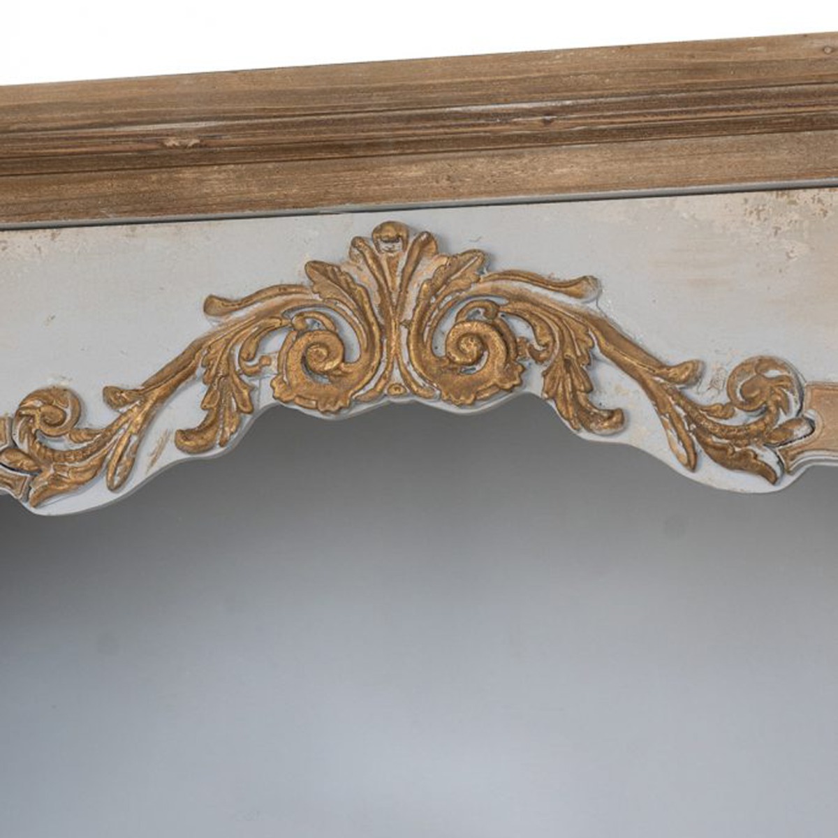 Artekko Alcott Βιβλιοθήκη από Ξύλο Ελάτης σε Λευκή Πατίνα (120x45x210)cm