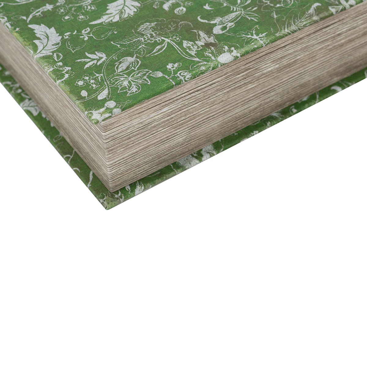 Artekko Book Πράσινα Διακοσμητικά Βιβλία MDF με Αποθηκευτικό Χώρο 2pcs