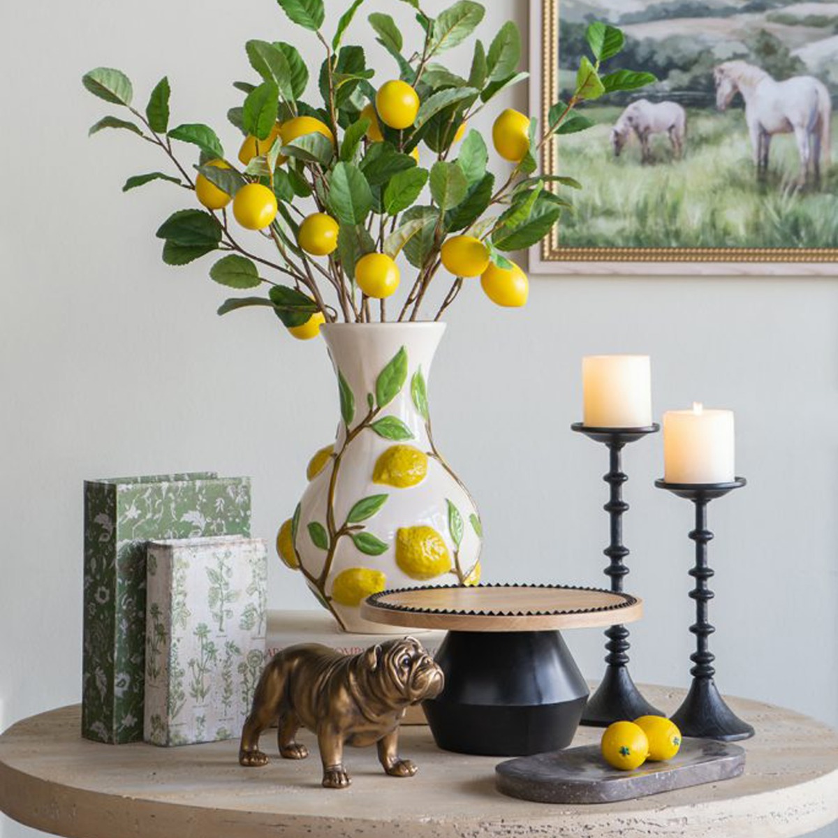 Artekko Book Πράσινα Διακοσμητικά Βιβλία MDF με Αποθηκευτικό Χώρο 2pcs