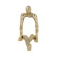 Artekko Figurine Χρυσό Μεταλλικό Επιτραπέζιο Διακοσμητικό Γλυπτό με Φιγούρα (21x12x22)cm