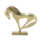 Artekko Animal Χρυσό Μεταλλικό Διακοσμητικό με Άλογο (31x8.5x26)cm