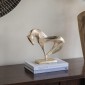 Artekko Animal Χρυσό Μεταλλικό Διακοσμητικό με Άλογο (31x8.5x26)cm