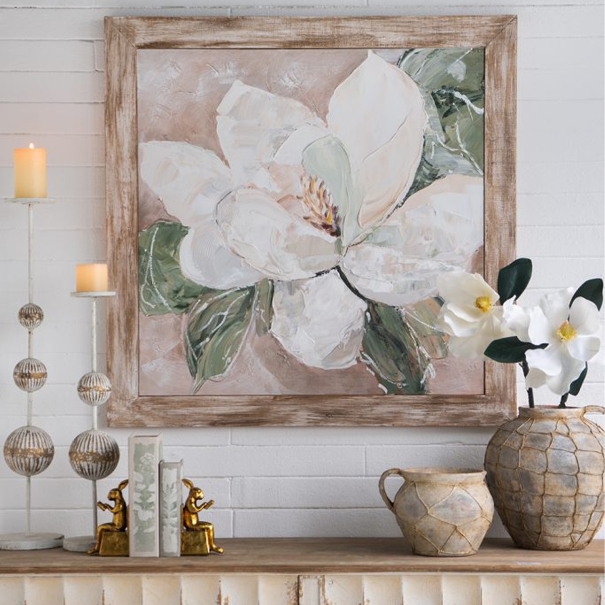 Artekko Canvasia Πολύχρωμος Πίνακας σε Καμβά με Ξύλινη Κορνίζα (100x3x100)cm