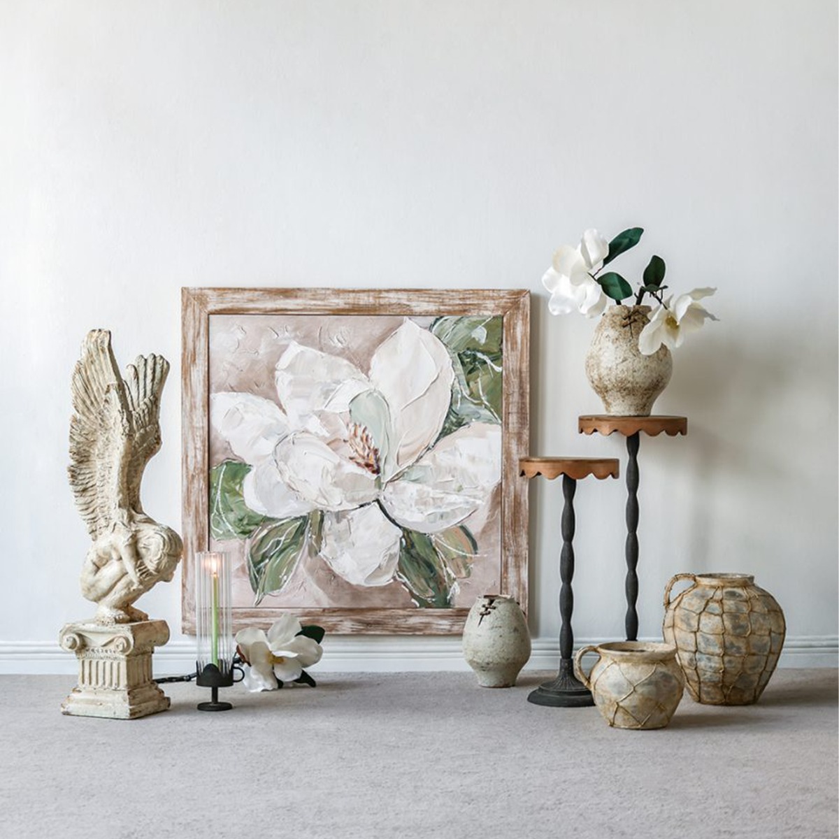 Artekko Canvasia Πολύχρωμος Πίνακας σε Καμβά με Ξύλινη Κορνίζα (100x3x100)cm