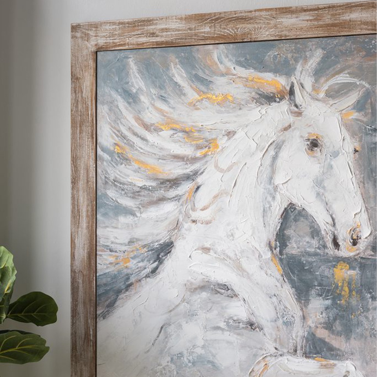 Artekko Canvasia Πολύχρωμος Πίνακας σε Καμβά με Ξύλινη Κορνίζα (120x3x120)cm