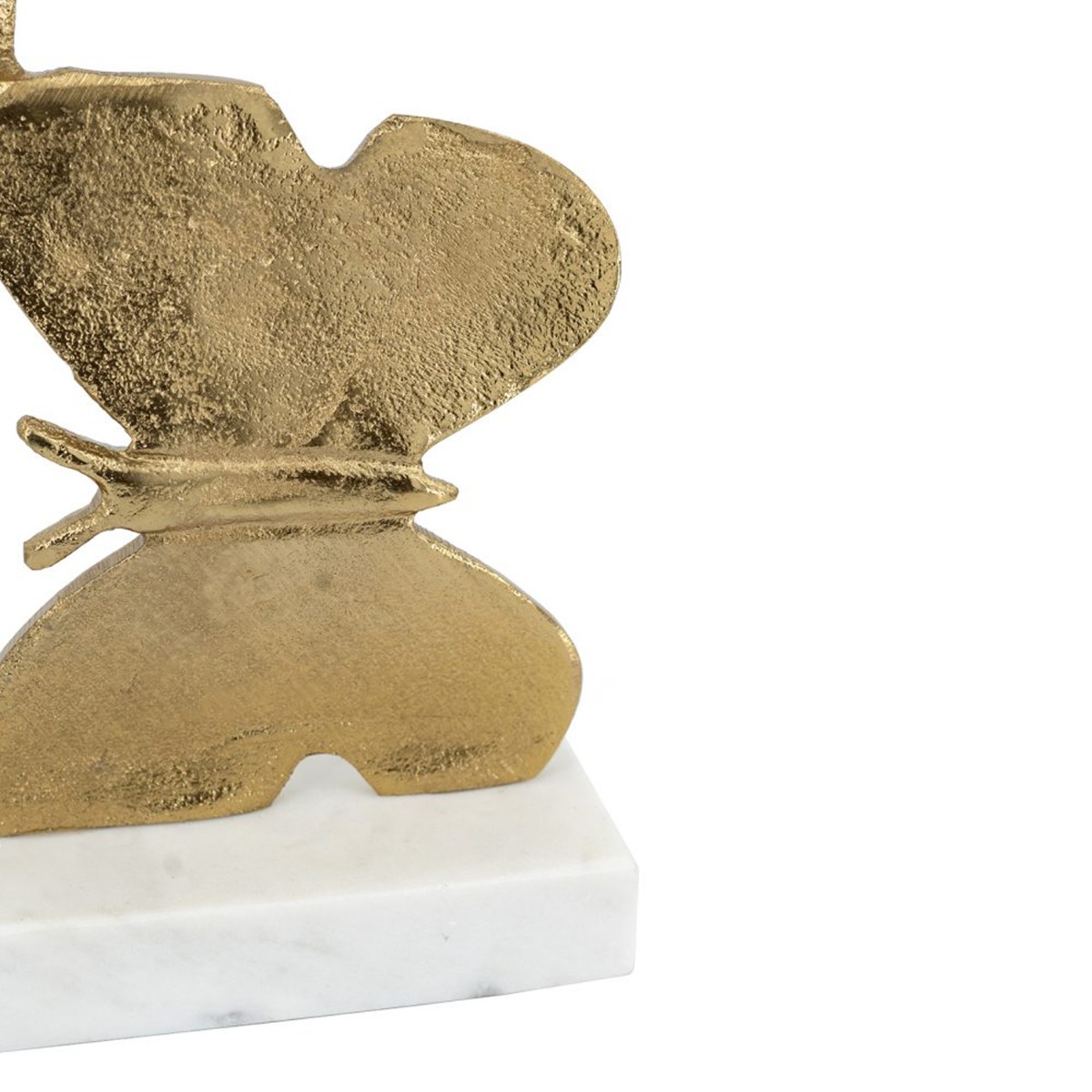 Artekko Noble Χρυσό Μεταλλικό Διακοσμητικό με Πεταλούδες (25x7.5x40)cm