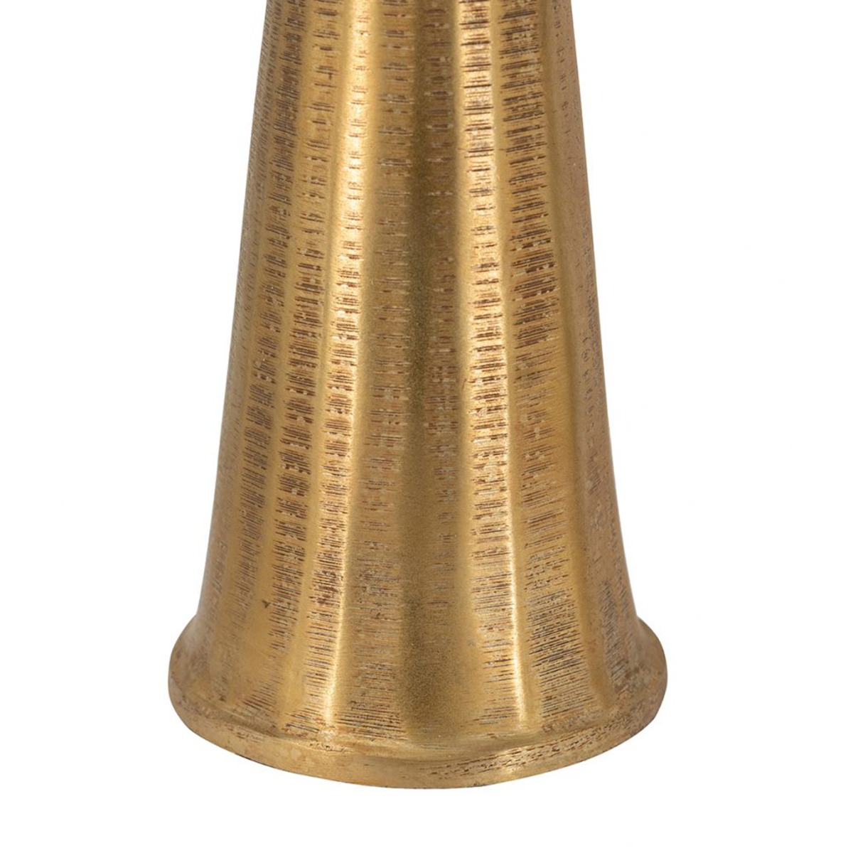 Artekko Noble Χρυσό Μεταλλικό Κηροπήγιο (8.3x8.3x24.3)cm