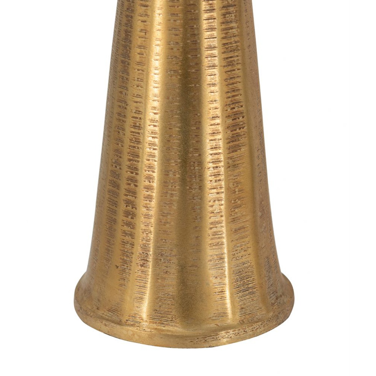 Artekko Noble Χρυσό Μεταλλικό Κηροπήγιο (8.3x8.3x18.5)cm