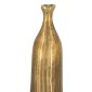 Artekko Noble Χρυσό Μεταλλικό Βάζο (13x13x51)cm