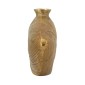 Artekko Noble Χρυσό Μεταλλικό Βάζο (40.8x11.5x22.3)cm