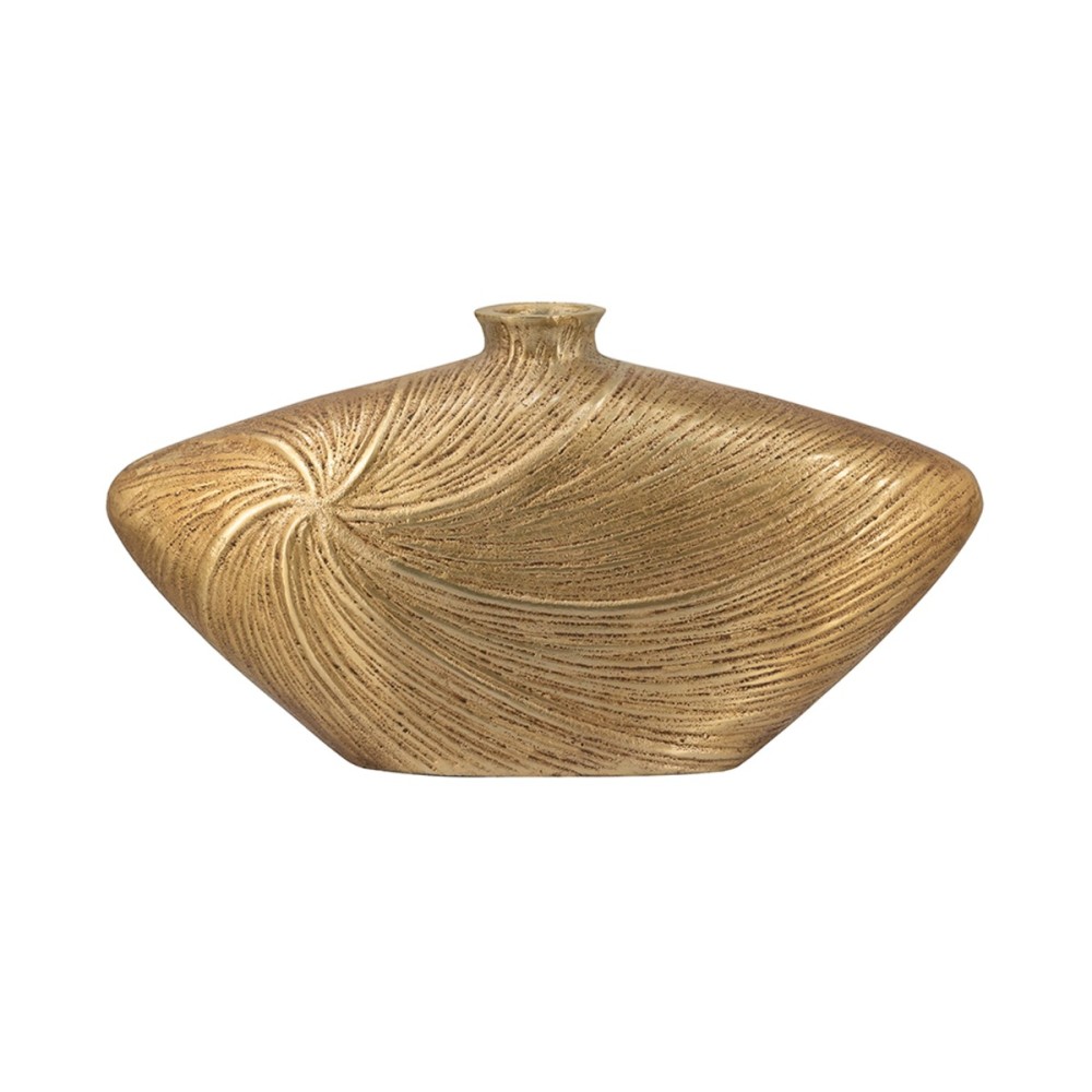 Artekko Noble Χρυσό Μεταλλικό Βάζο (40.8x11.5x22.3)cm