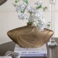Artekko Noble Χρυσό Μεταλλικό Βάζο (40.8x11.5x22.3)cm