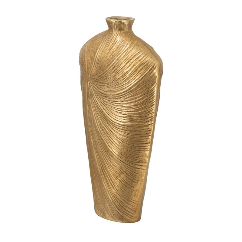Artekko Noble Χρυσό Μεταλλικό Βάζο (24.3x13.3x45.8)cm