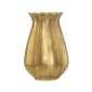 Artekko Noble Χρυσό Μεταλλικό Βάζο (16.5x15.3x26.8)cm
