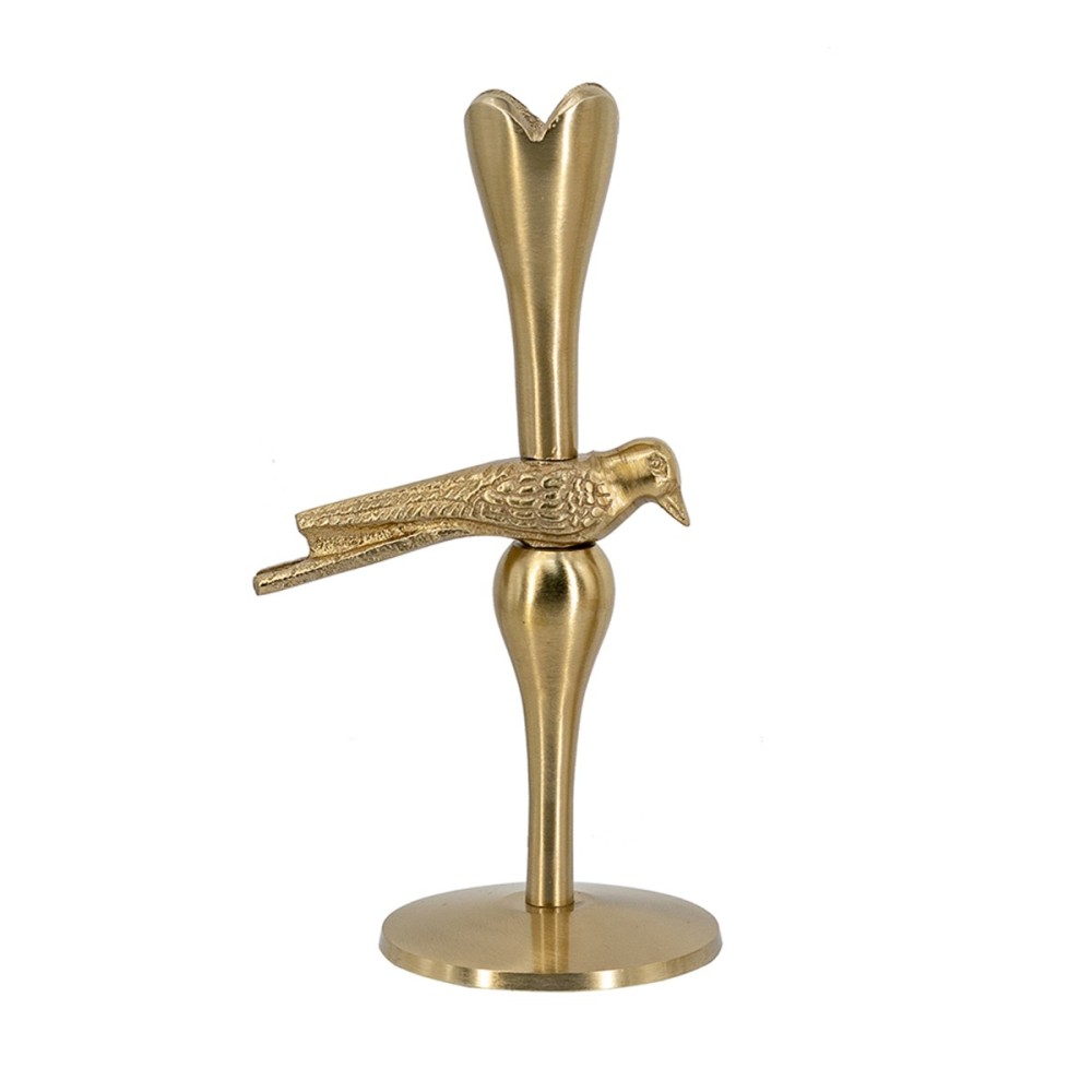 Artekko Noble Χρυσό Μεταλλικό Κηροπήγιο (11.5x8.3x20.3)cm