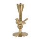 Artekko Noble Χρυσό Μεταλλικό Κηροπήγιο (8.3x8.3x15.3)cm