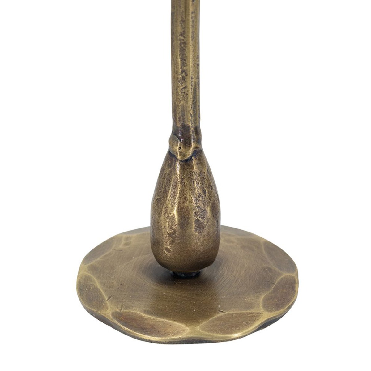 Artekko Solis Χρυσά Μεταλλικά Κηροπήγια (7.6x7.6x25.4)cm (7.6x7.6x20.3)cm 2pcs