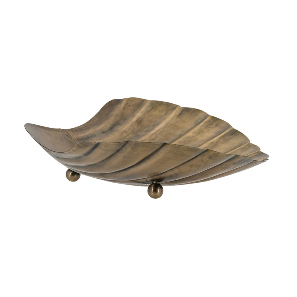 Artekko Solis Χρυσή Μεταλλική Πιατέλα (40x36.5x7.5)cm