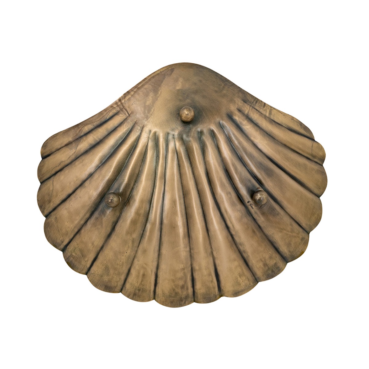 Artekko Solis Χρυσή Μεταλλική Πιατέλα (40x36.5x7.5)cm