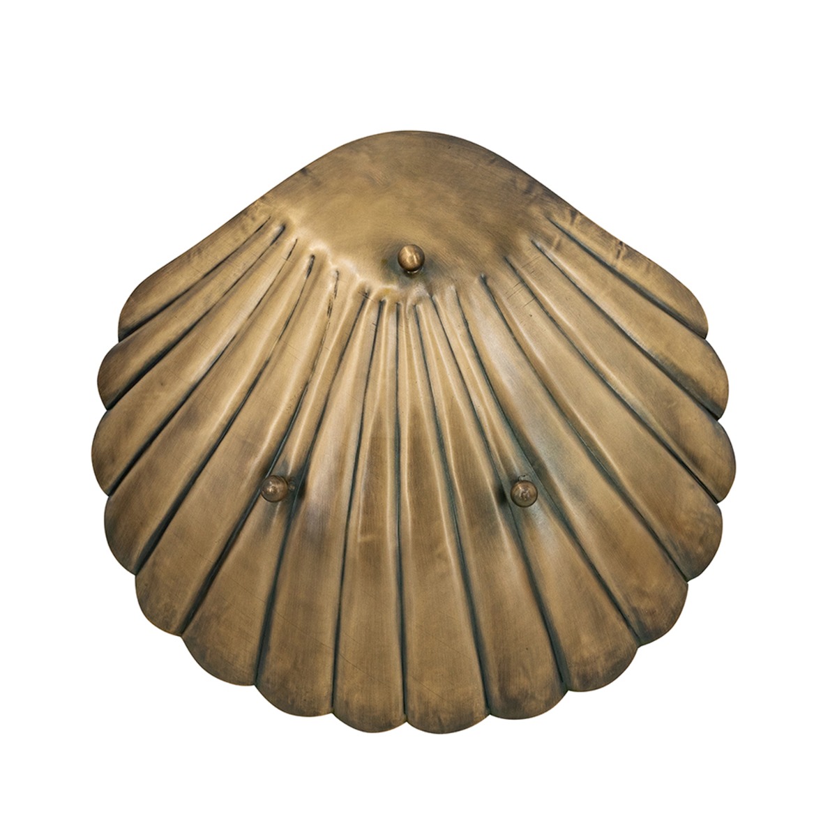 Artekko Solis Χρυσή Μεταλλική Πιατέλα (31.5x26.5x6)cm