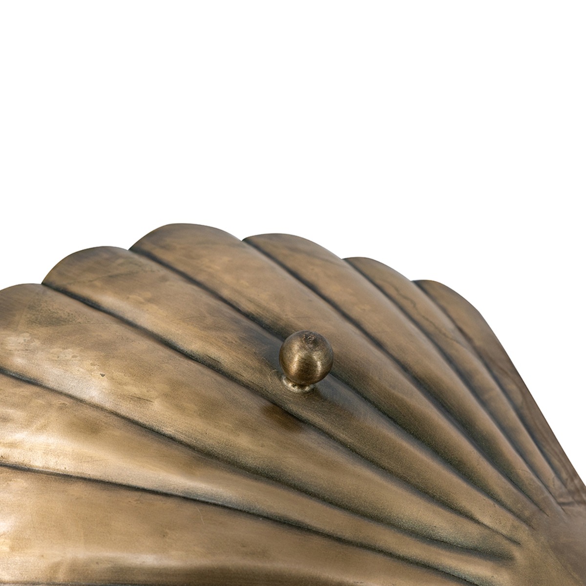 Artekko Solis Χρυσή Μεταλλική Πιατέλα (31.5x26.5x6)cm