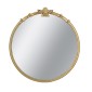 Artekko Mirror Χρυσός MDF Καθρέπτης Τοίχου (76x2.5x79)cm