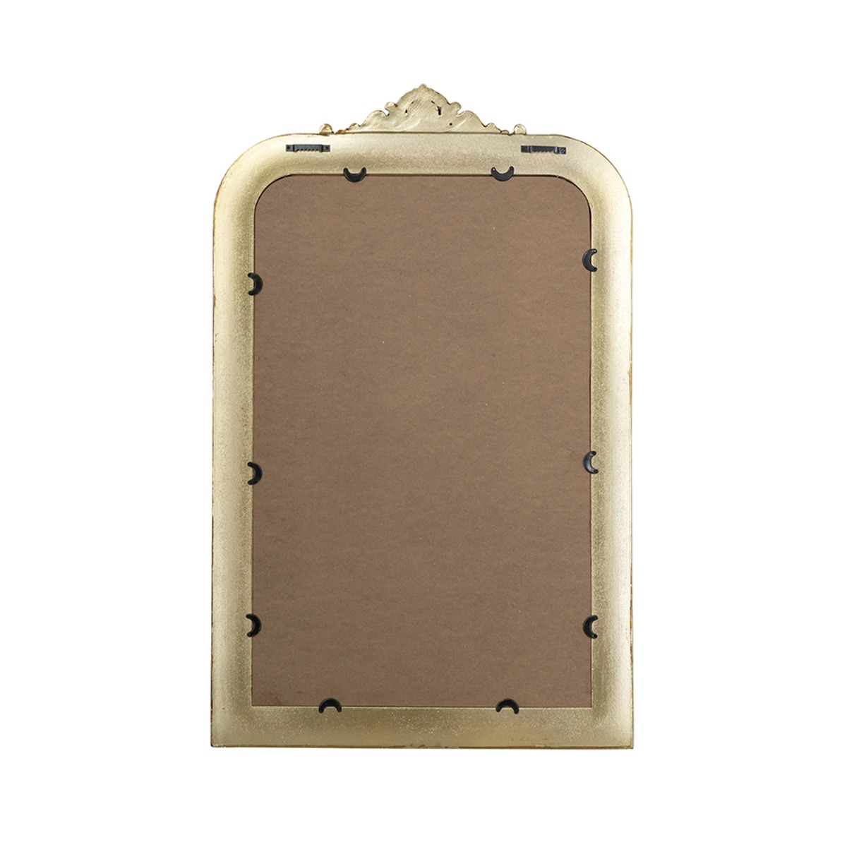 Artekko Mirror Χρυσός MDF Καθρέπτης Τοίχου (60x2.5x95)cm