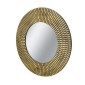 Artekko Mirror Χρυσός MDF Καθρέπτης Τοίχου (75x1.8x75)cm