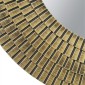 Artekko Mirror Χρυσός MDF Καθρέπτης Τοίχου (75x1.8x75)cm