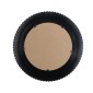 Artekko Mirror MDF Καθρέπτης Τοίχου σε Μαύρο με Χρυσό (67x3x67)cm