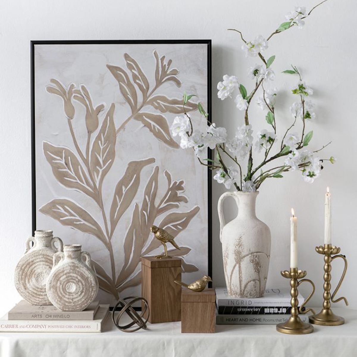 Artekko Solis Χρυσό Μεταλλικό Κηροπήγιο (12.5x11x18.5)cm