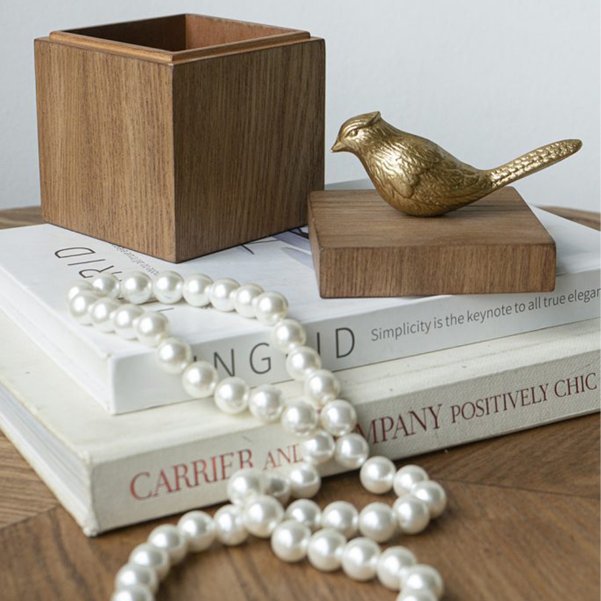 Artekko Solis Καφέ MDF Κοσμηματοθήκη Διακοσμητικό Κουτί (10x10x17)cm