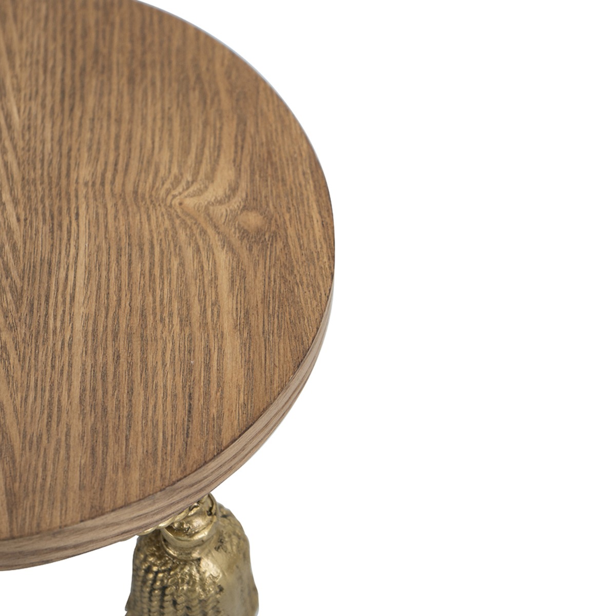 Artekko Solis Καφέ MDF Ορντερβιερα Πλατό (24x24x13)cm