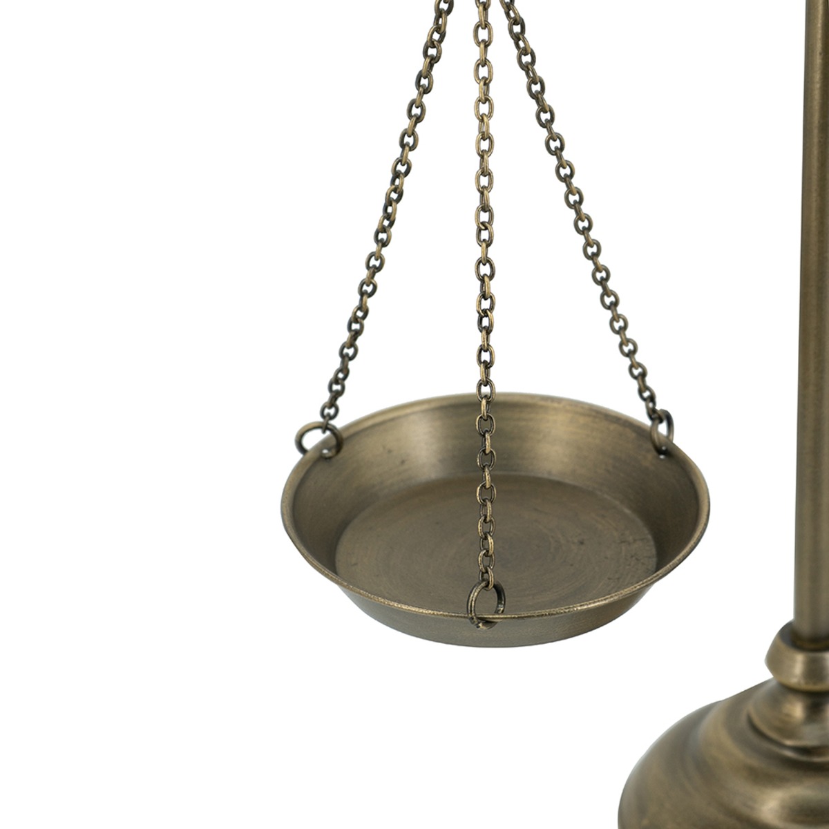 Artekko Solis Χρυσή Μεταλλική Διακοσμητική Ζυγαριά (35x12.5x45)cm