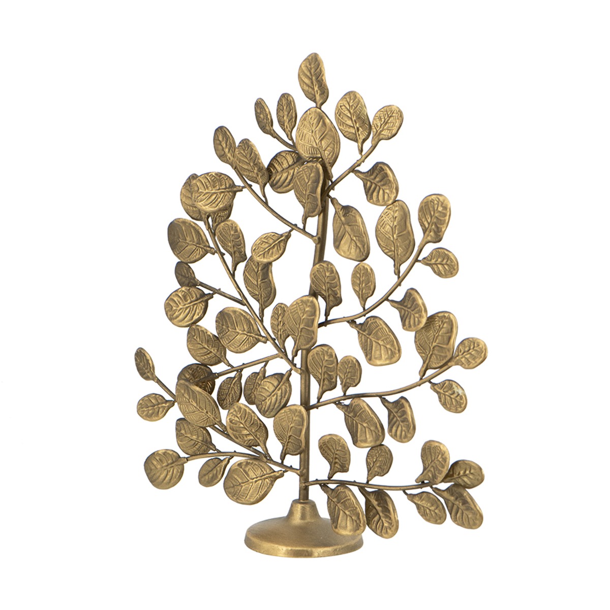Artekko Solis Χρυσό Μεταλλικό Διακοσμητικό Δέντρο (28.5x7.3x30)cm