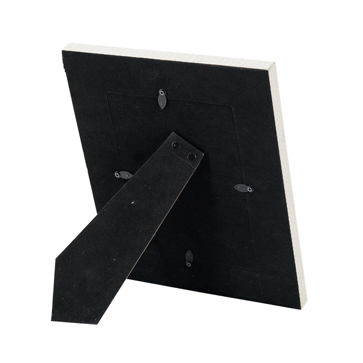 Artekko Lisa MDF Κορνίζα με Λευκό Τεχνόδερμα για Φωτογραφία 4.5x6.5" (21x2x26)cm