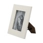 Artekko Lisa MDF Κορνίζα με Λευκό Τεχνόδερμα για Φωτογραφία 4.5x6.5" (21x2x26)cm