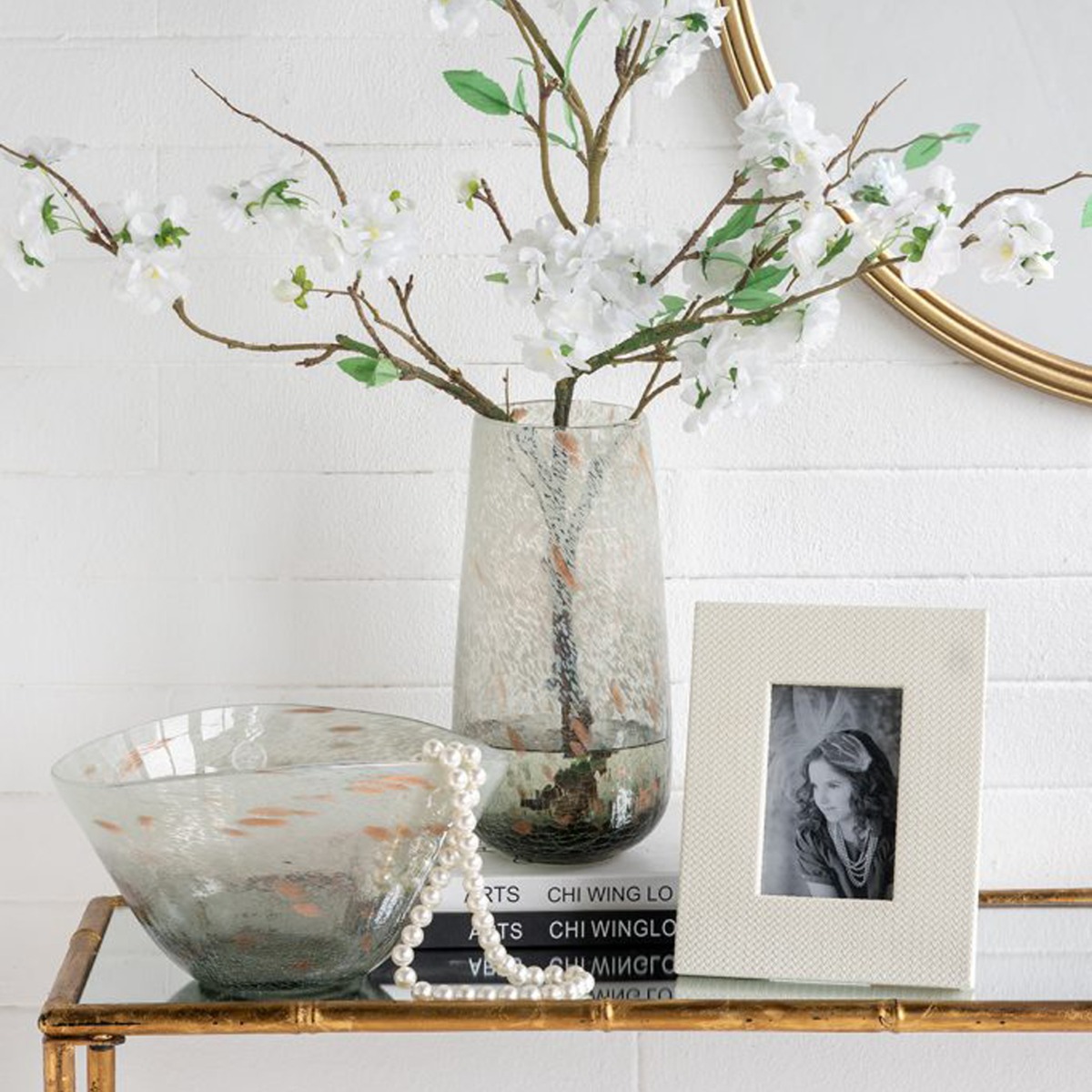 Artekko Lisa MDF Κορνίζα με Λευκό Τεχνόδερμα για Φωτογραφία 3.5x5.5" (19x2x24)cm