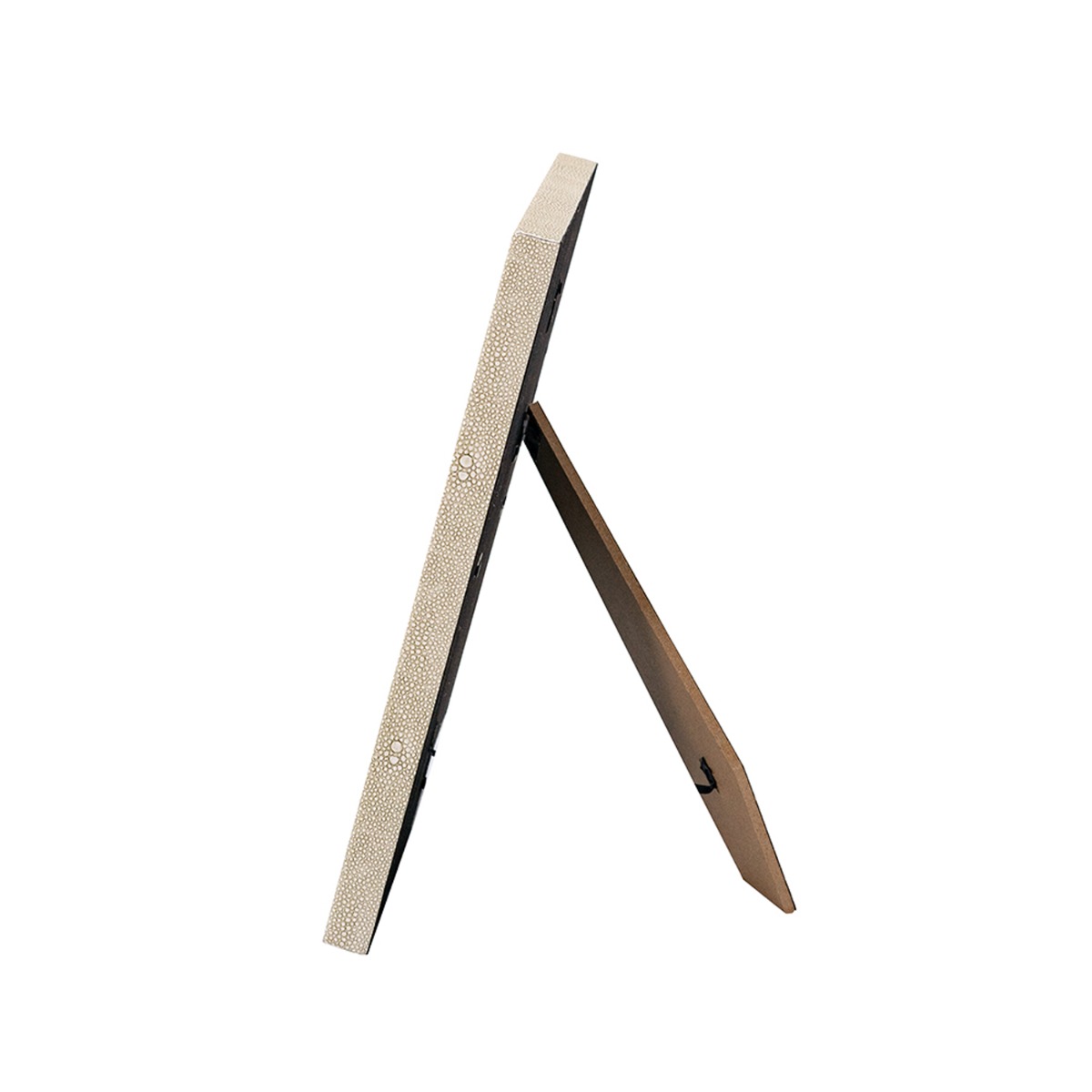Artekko Lisa MDF Κορνίζα με Γκρι Τεχνόδερμα για Φωτογραφία 3.5x5.5" (19x2x24)cm