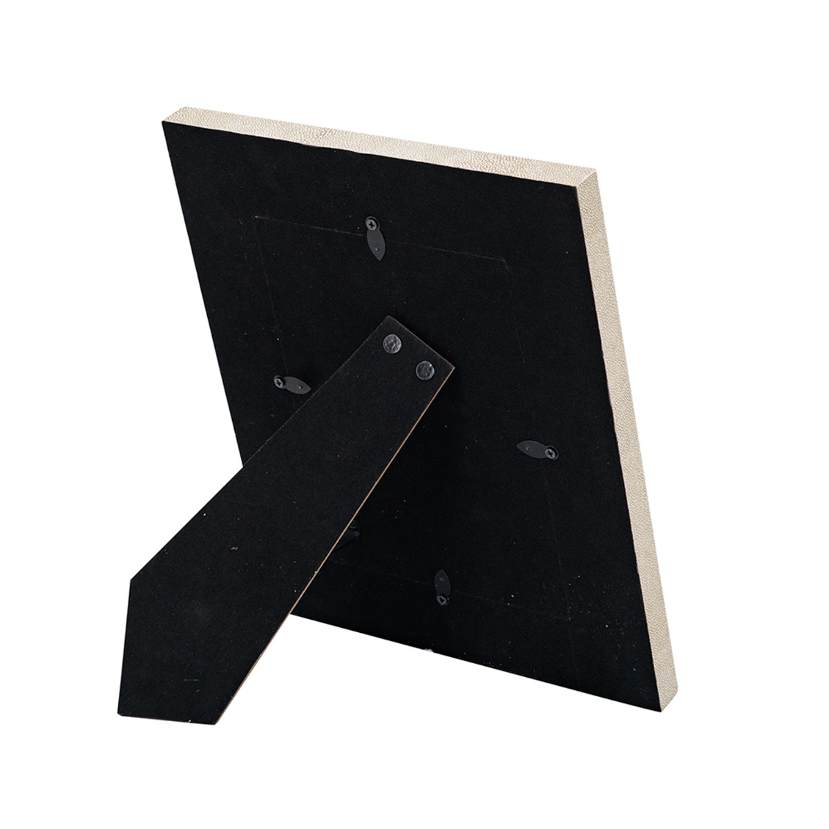 Artekko Lisa MDF Κορνίζα με Γκρι Τεχνόδερμα για Φωτογραφία 3.5x5.5" (19x2x24)cm