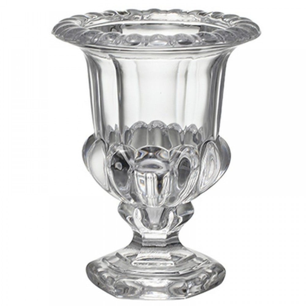 Artekko Urn Διακοσμητικό Βάζο Γυάλινο Διάφανο (11.5x11.5x15.1)cm