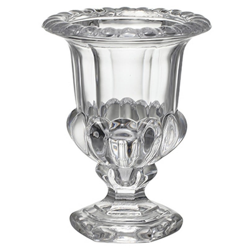 Artekko Urn Διακοσμητικό Βάζο Γυάλινο Διάφανο (11.5x11.5x15.1)cm