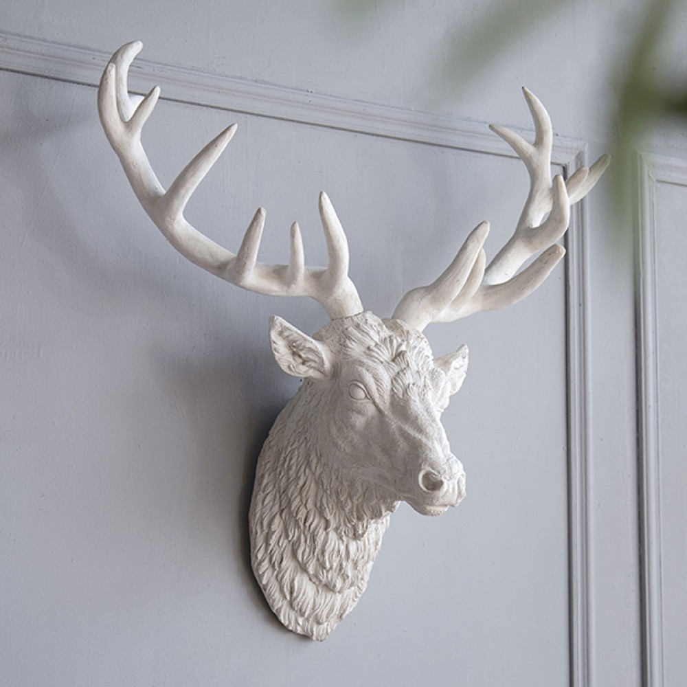 Artekko Slioc Διακοσμητικό Τοίχου Χρυσό  "Deer" (66x33x81)cm