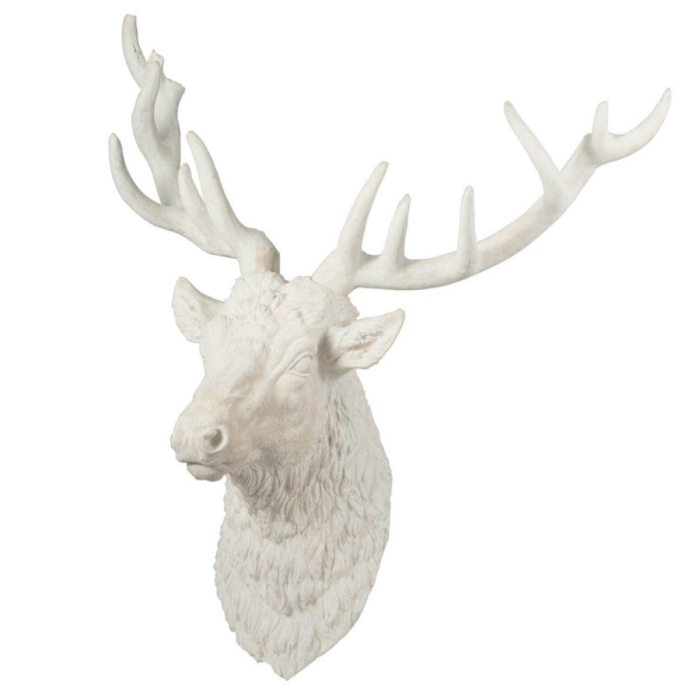 Artekko Slioc Διακοσμητικό Τοίχου Χρυσό  "Deer" (66x33x81)cm