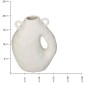 Βάζο ArteLibre Λευκό Πορσελάνη 15.5x8.1x20cm
