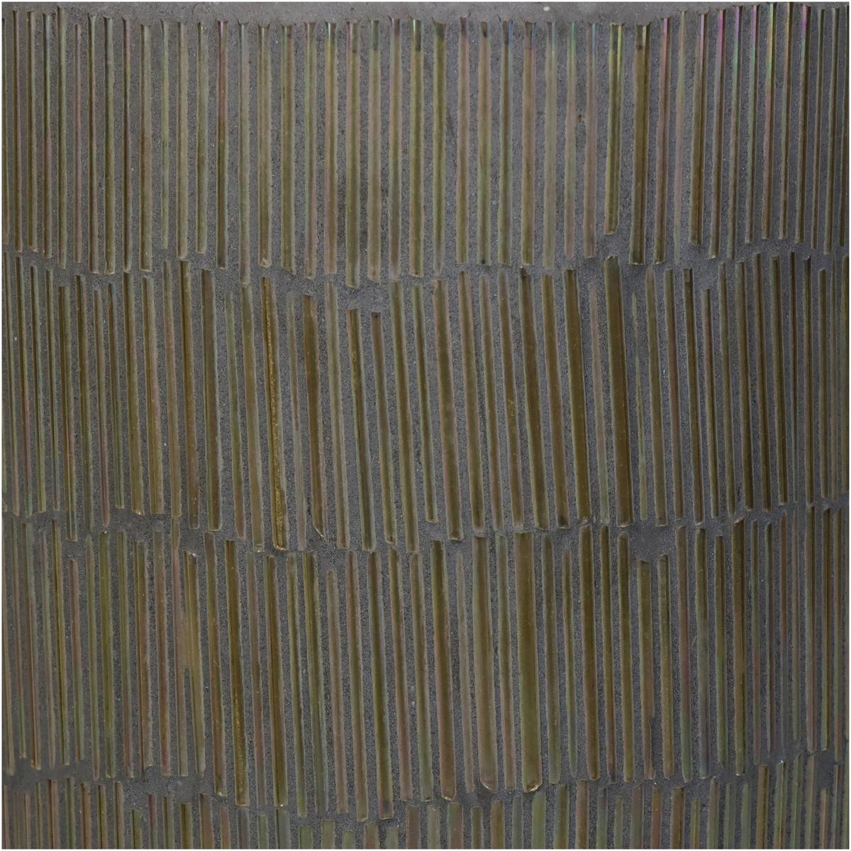 Κηροπήγιο ArteLibre Πολύχρωμο Γυαλί 12x12x17cm