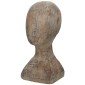 Διακοσμητικό ArteLibre Κεφάλι Καφέ Polyresin 15.5x14x30cm