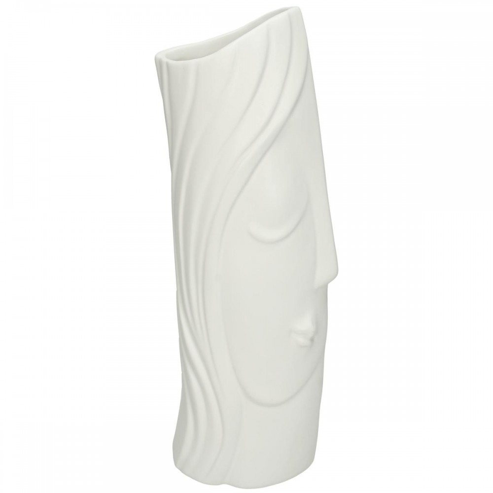 Βάζο ArteLibre Λευκό Κεραμικό 13x8.5x25.5cm