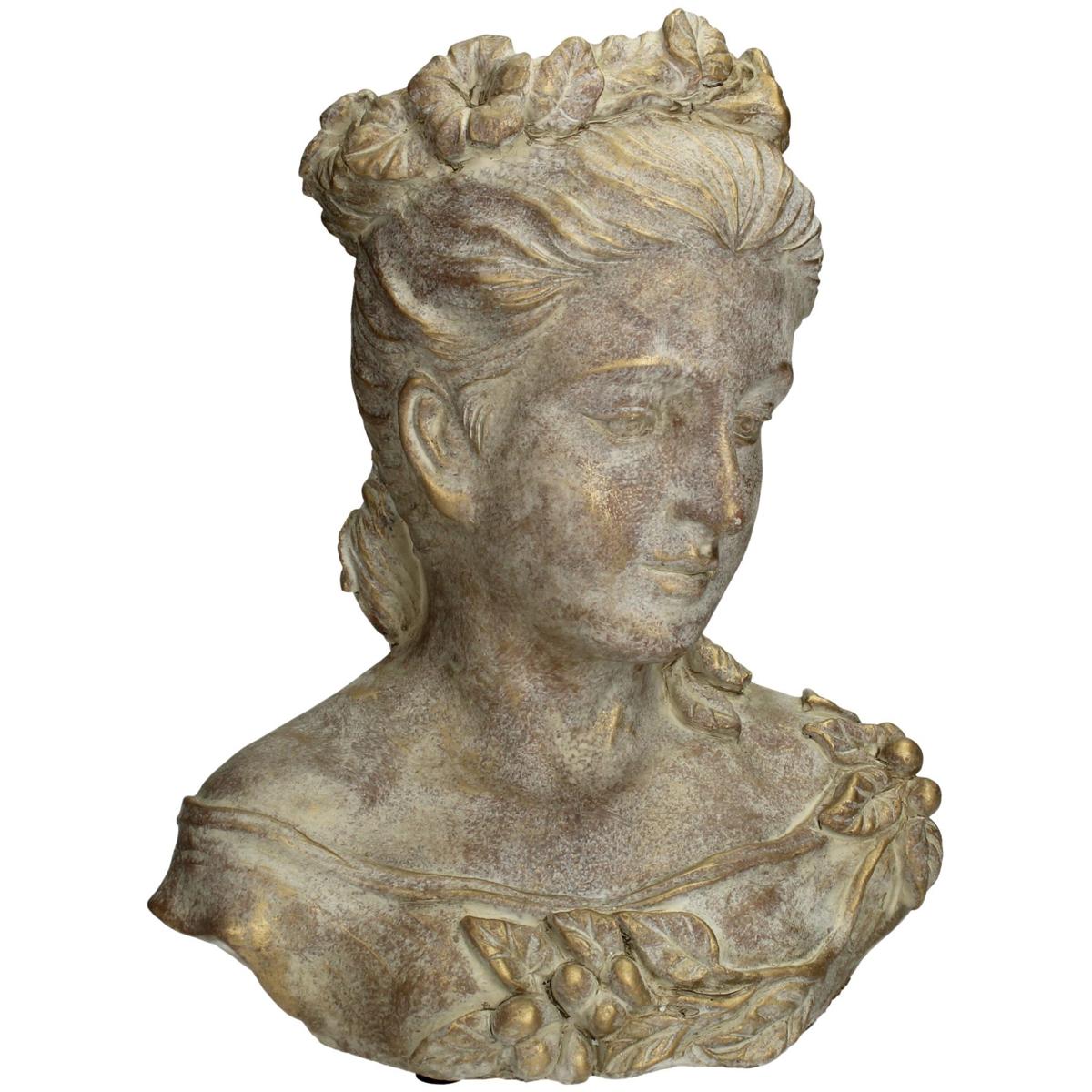 Κασπώ ArteLibre Γυναίκα Χρυσό Τσιμέντο 24x16.5x29.5cm